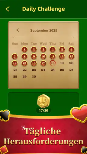 Königliches Solitaire screenshot