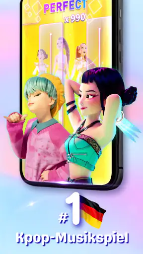 Kpop: Klavier Rhyth Musspiel screenshot