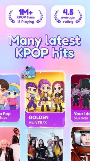 Kpop Piano Star - Music Game screenshot