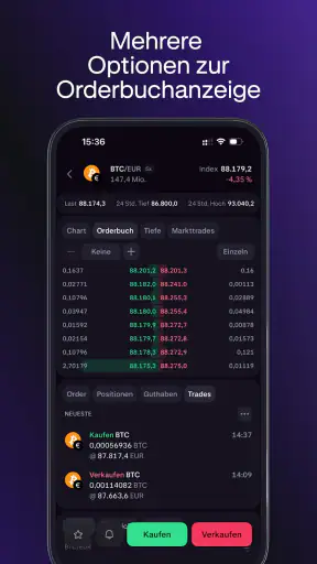 Kraken Pro: Krypto-Trading screenshot 12