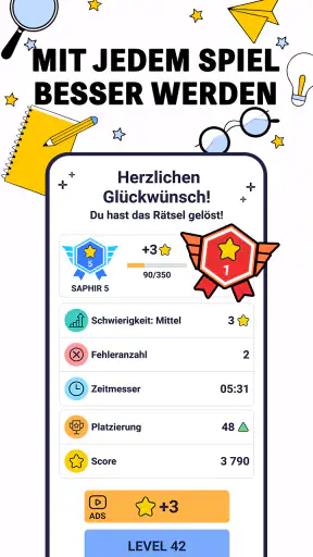 Kreuzworträtsel Pro: Wortsuche screenshot 9