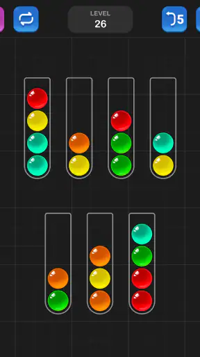 Kugel Sortierpuzzle, Farbspiel screenshot 8