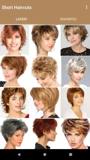 Kurzhaarfrisuren für frauen screenshot