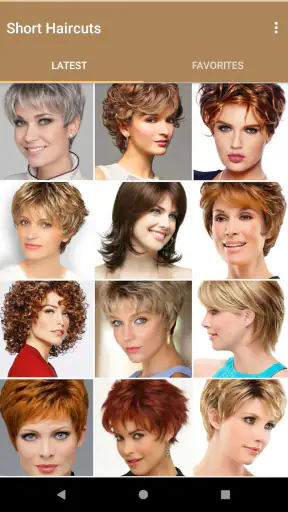 Kurzhaarfrisuren für frauen screenshot