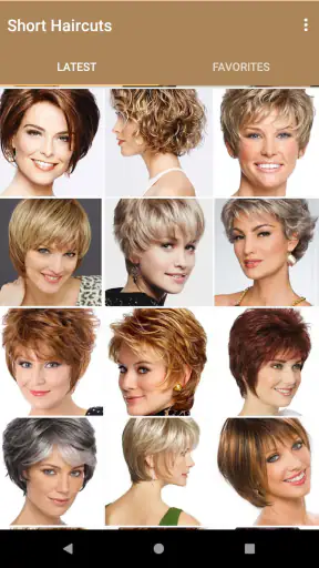 Kurzhaarfrisuren für frauen screenshot