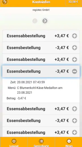 L-E-O Mensa-App screenshot 12