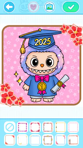 Labubu Coloring Games for Kids screenshot 11