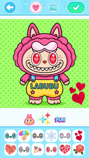 Labubu Coloring Games for Kids screenshot 9