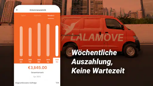 Lalamove Fahrer-Fahre&Verdiene screenshot