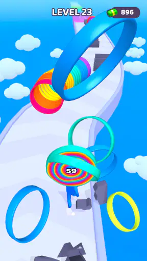 Layer Man 3D: Laufen & Sammeln screenshot