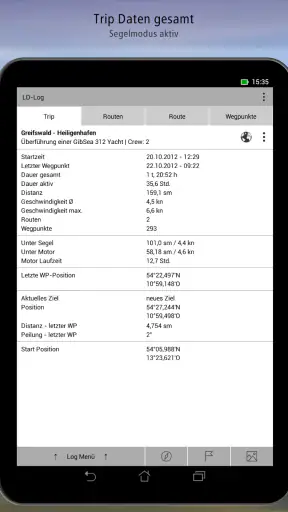 LD-Log - GPS Tracker & Logbuch screenshot 9