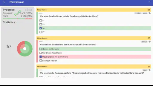 Leben In Deutschland Test screenshot 10