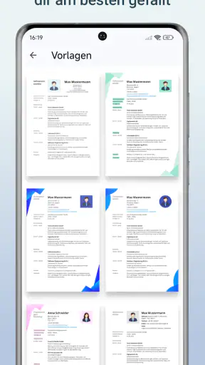 Lebenslauf erstellen & PDF screenshot 12
