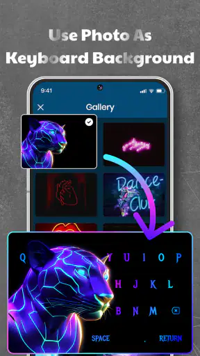 LED-Tastatur bunt screenshot