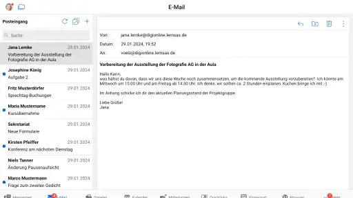 LernSax screenshot 11