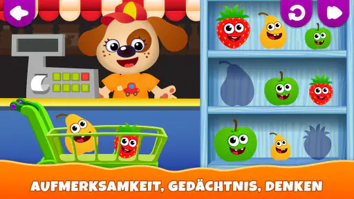 Kindergarten lernspiele ab 4 screenshot