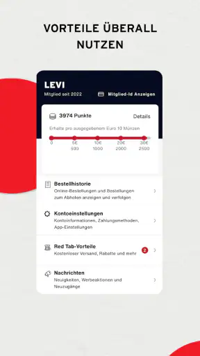 Levi's® - Denim, Jeans & mehr screenshot