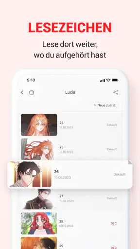 LEZHIN DE screenshot 11