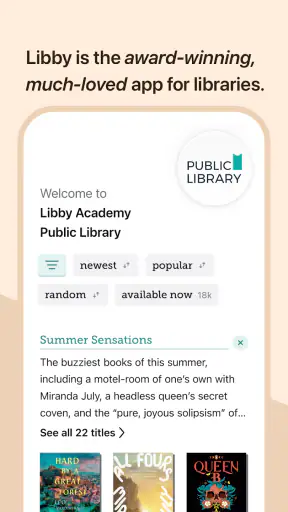 Libby von OverDrive screenshot