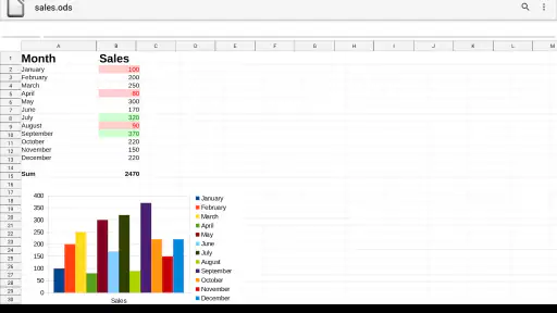 LibreOffice Viewer screenshot
