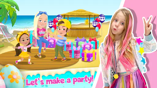 Like Nastya: Party Zeit screenshot