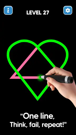 Linienzeichnung: Kein Lift screenshot
