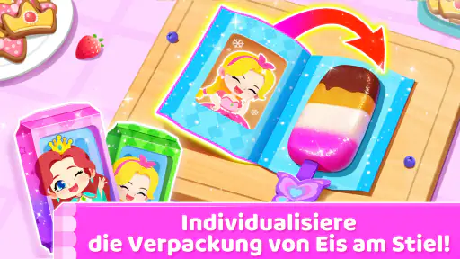Little Pandas Eiscreme-Spiel screenshot 12