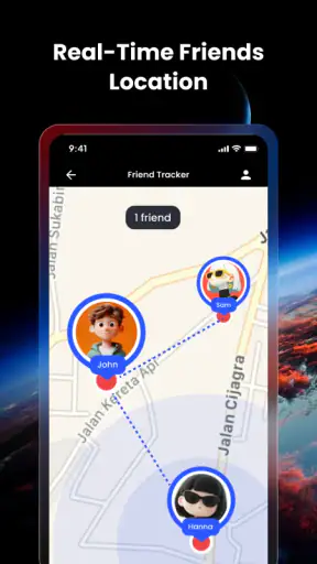 Live Erdkarte & GPS-Tracker screenshot