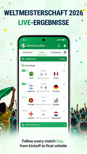 Live Fußball Ergebnisse screenshot 10