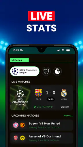 Live Fußball Ergebnisse screenshot