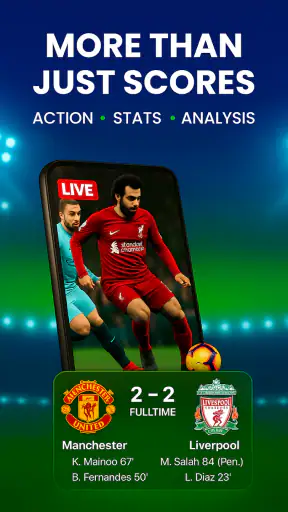 Live Fußball Ergebnisse screenshot