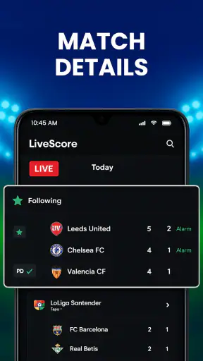 Live Fußball Ergebnisse screenshot