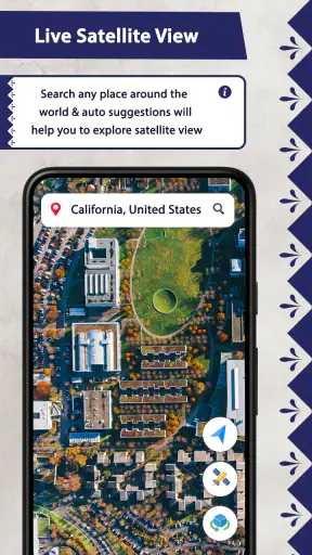 Live-Satellitenansicht screenshot