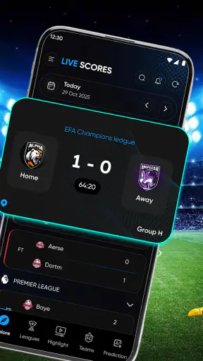 Live Score - Fußballergebnisse screenshot 10