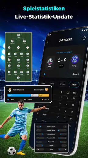 Live Score - Fußballergebnisse screenshot 11
