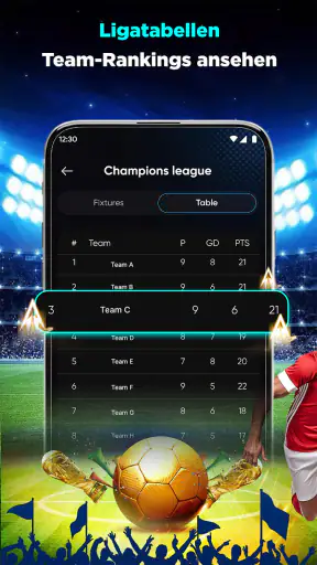 Live Score - Fußballergebnisse screenshot 5