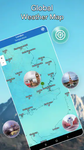 Lokales Wetter：Alarm-Widget screenshot