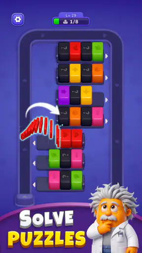 Loop Master: Farben Sortieren screenshot 2
