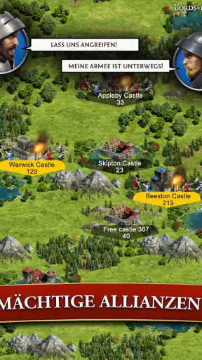 Lords & Knights - Mittelalter screenshot 9