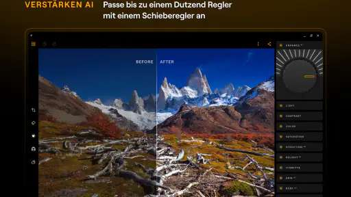 Luminar: KI-Foto-Editor screenshot 9