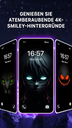 Lustiges Lächeln 4K Wallpaper screenshot 11