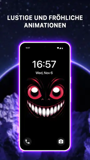 Lustiges Lächeln 4K Wallpaper screenshot 9