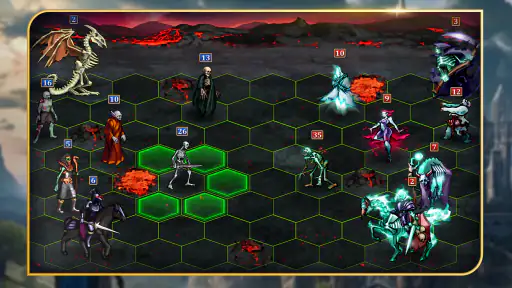 Magic War Legends: Taktik RPG screenshot