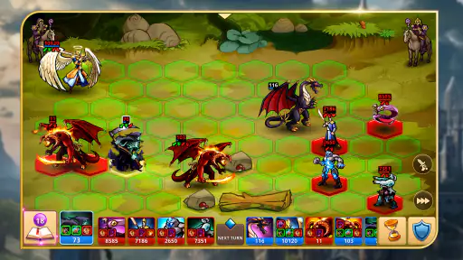 Magic War Legends: Taktik RPG screenshot