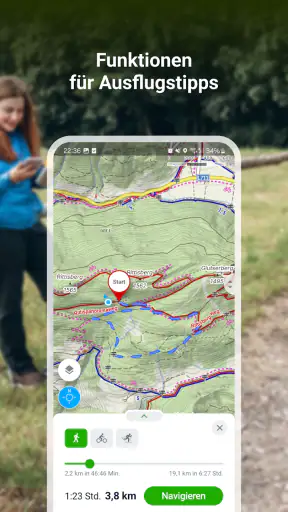 Mapy.com: Wandern & Spazieren screenshot
