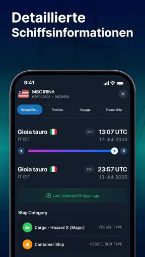 MarineRadar: Schiffsverfolgung screenshot