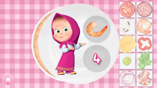 Masha and the Bear Mini Spiele screenshot