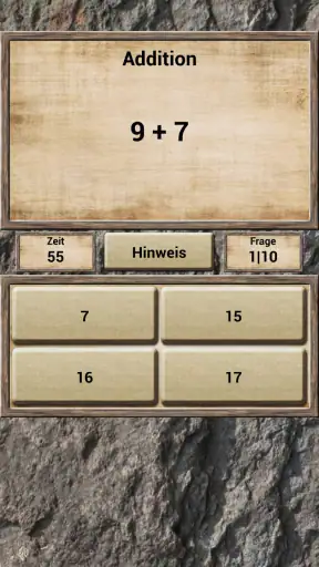 Mathematik - Quiz-spiel screenshot