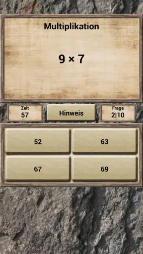 Mathematik - Quiz-spiel screenshot