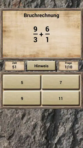 Mathematik - Quiz-spiel screenshot